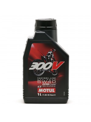 Motul 300V 4T Factory Line 5W40 Off Road Motorrad Motoröl 1l